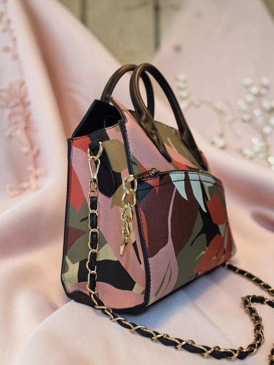 a new day Handbags - SALE!! Women's Pink Camo Print Top-Handle Bag with Chain Strap by A New Day
